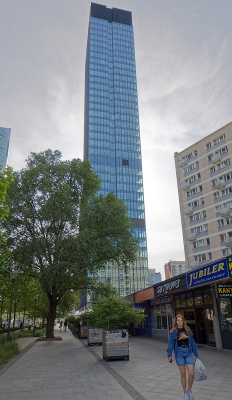 6 - The Cosmopolitan Tower in Warsaw, Poland.